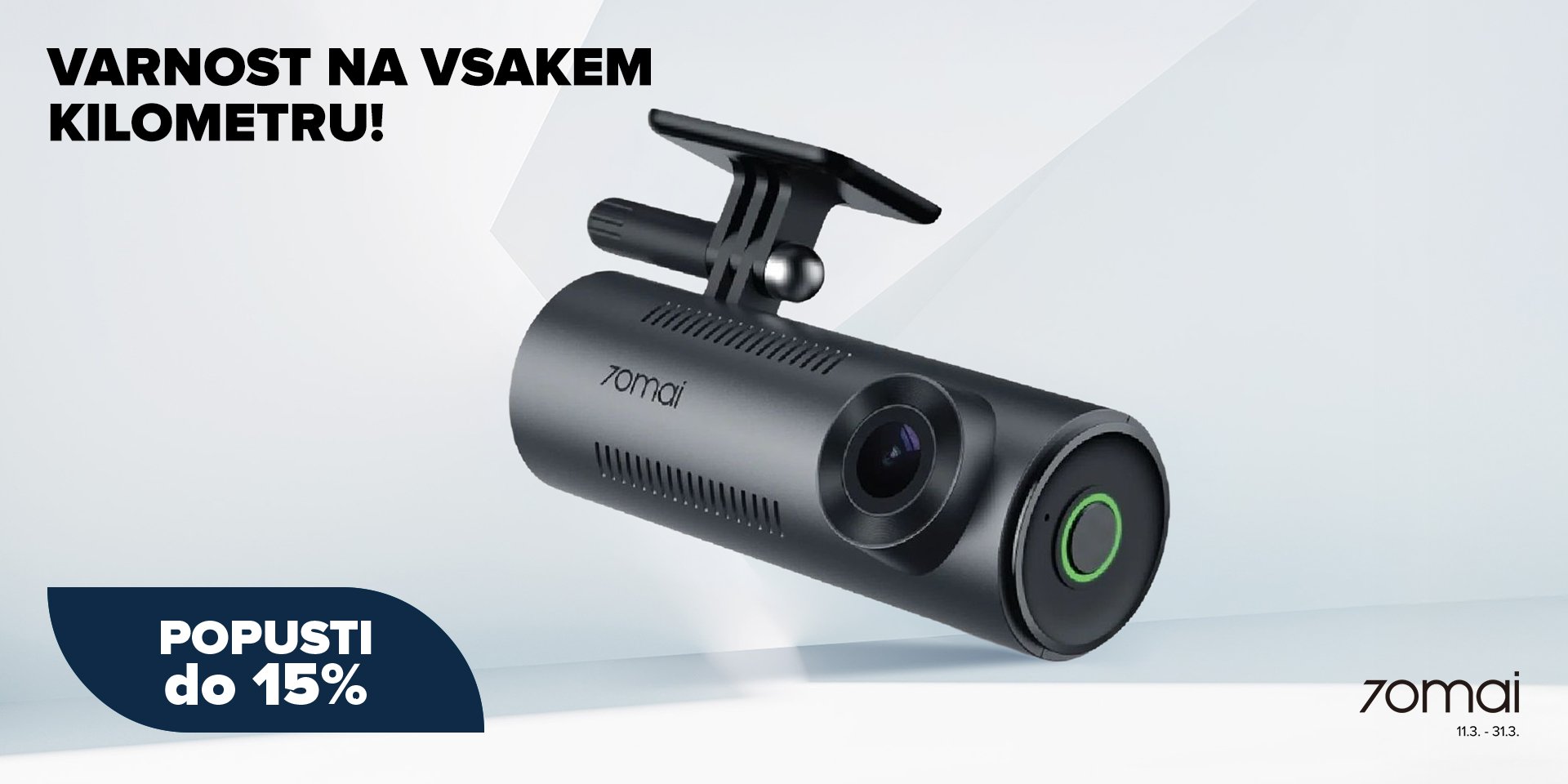 akcija na avto kamere 70mai